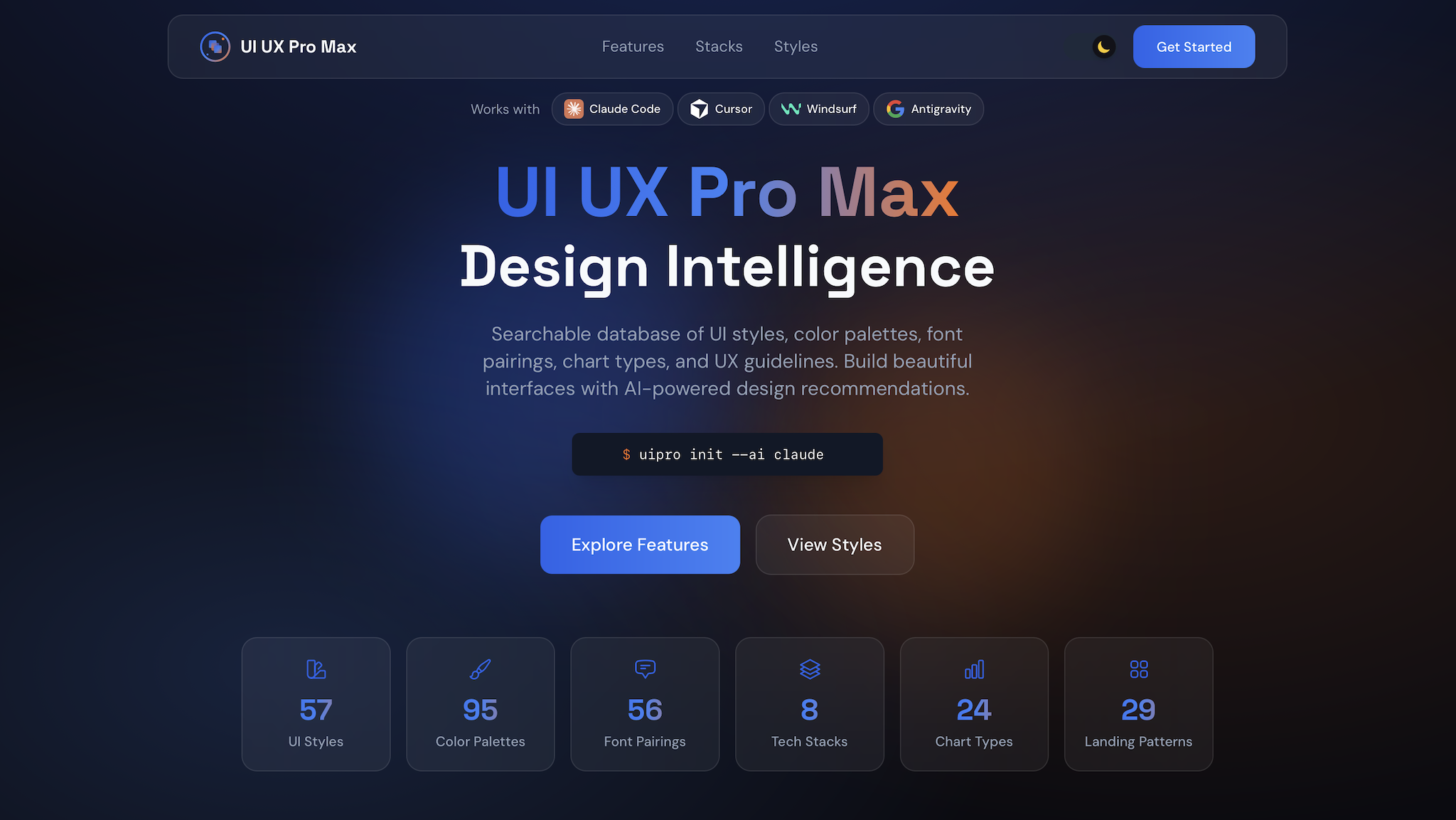 UI UX Pro Max：把設計系統推理帶進 AI coding workflow